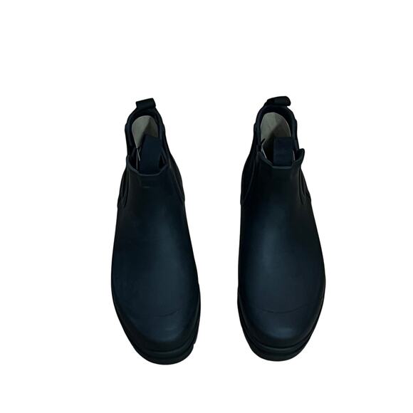 Everlane Women's The Pull-On Chelsea Rain Boots Waterproof Black Size 9 NWOT - Picture 5 of 13